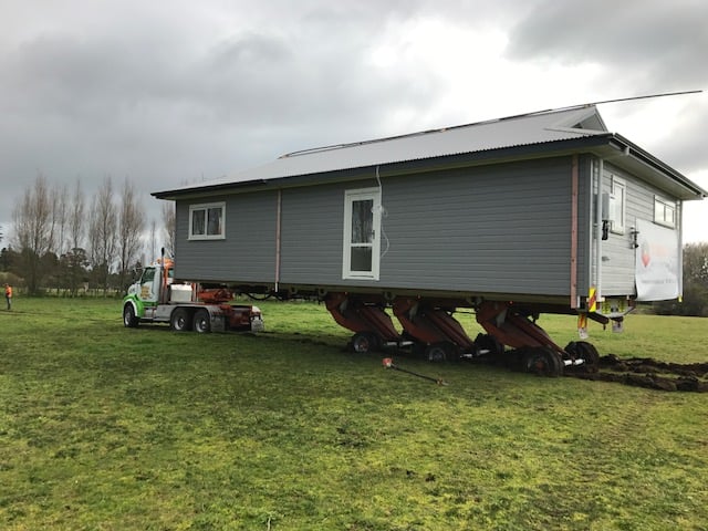 Transported home