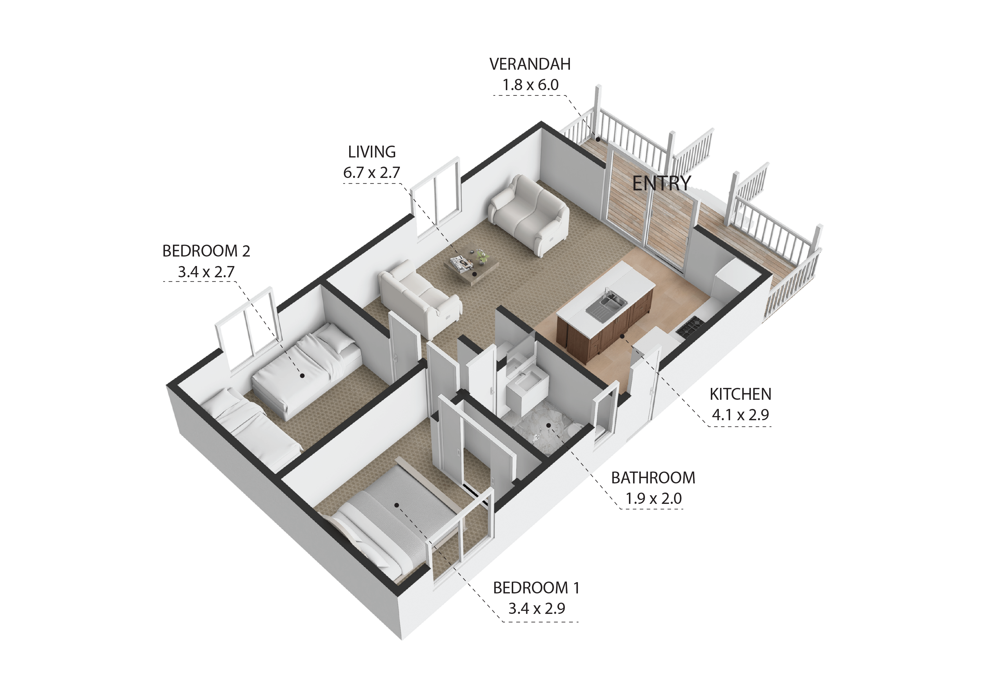 Standard Villa Flipped